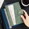 Cuaderno de Hojas Sueltas Piel de Vaca A5 Aspecto de Alta Gama Negocio Simple Engrosado Piel Suave Oficina Línea Horizontal Diario Personalización