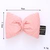 Nueva textura piel plisada accesorios de lazo algodón tridimensional lazo pequeño ropa sombrero accesorios accesorios mujer