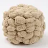 Cojín de Hilo de Bola Grande Manta Tejida a Mano Material para Colcha DIY Cubierta de Manta Hilo con Pompón Cojín Tipo Saco de Frijoles