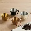 Taza de Extracción de Café de Acero Inoxidable 304 con Taza Medidora Graduada Taza de Espresso Taza Portátil de Onzas Taza para Leche Taza para Líquidos