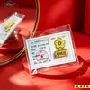 Pegatinas para Teléfono de Oro Puro 999, Láminas de Oro para Hacerse Rico de Princesa, Imanes de Refrigerador de Fortuna, Tarjetas de Oro de Tesoro, Regalos al por Mayor