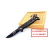 Hoja de corte de alta dureza cuchillo de acero inoxidable camping portátil supervivencia cuchillo militar popular acero al cromo cuchillo plegable para exteriores al por mayor