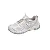 Zapatos de papá de suela gruesa estilo coreano 2026 para mujer, malla transpirable, zapatillas deportivas casuales ligeras, zapatillas de correr con cordones para estudiantes