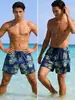 Pantalones Cortos de Playa Doble Capa Anti-Vergüenza Bañador para Hombre Pantalones Cortos de Surf Talla Grande Vacaciones en Aguas Termales Bañadores Casuales para Hombre En Stock