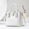 Bolso de tres capas de gran capacidad para mujer, nuevo estilo 2024, bolso de hombro para mujer con diseño de texel, bolso de mano para mujer