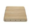 Portavelas de madera mecha porosa para vela fija Madera 150*18mm apertura 4mm clip de fijación para mecha de cera