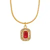 Colar Choker Ins Fashion Estilo Francês Céu Estrelado Coração de Zircônia Aço Titânio Banhado a Ouro 18K Simples Versátil