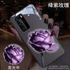 La Rosa Azul Oscuro es Adecuada para la Nueva Funda de Teléfono Oppo Reno13, Reno12 Brillante, Reno11 Pareja, Reno10 Trendy