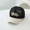 Gorra de béisbol para niños con sonrisa estilo japonés y coreano al por mayor gorra de red para bebé ins gorra con protección solar nueva de verano 2025