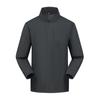 Jaqueta Masculina D23 Nova com Gola Alta, Solta, para Primavera e Outono, Nova Jaqueta à Prova de Vento e Água, Roupa de Trabalho Masculina, Casual, Impermeável