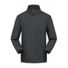 Chaqueta Fina de Cuello Alto para Primavera y Otoño Ropa de Trabajo Impermeable Ropa de Trabajo para Deportes al Aire Libre y Trabajo en Equipo Chaqueta para Hombre y Mujer con Logo Impreso