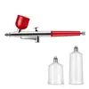 Guxin Medidor de Inyección de Oxígeno de Acción Simple 130 Accesorios Aerógrafo Pluma de Spray de Belleza Pluma de Tatuaje Aerógrafo de Arte Necesita ser Equipado con una Bomba de Aire