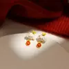 Nuevos Pendientes Rojos de Año Nuevo 2026, Pendientes del Zodiaco del Año del Caballo, Lindos y Festivos, Accesorios para Orejas de Riqueza y Prosperidad