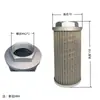 Elemento filtrante del depósito de aceite de la máquina de moldeo por inyección Filtro de succión de aceite hidráulico WU160-100JMF-04 Filtro de pantalla de filtro para máquina herramienta