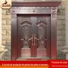 Fábrica de portas de cobre Budan porta de villa porta de aço inoxidável porta doméstica de construção própria porta de entrada de quintal porta dupla