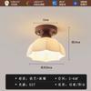 Luz de Teto Antiga Averandaways Estilo Francês Retrô para Entrada Lâmpadas Simples para Varanda Hall de Entrada de Madeira
