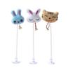 Juguete para gatos con ventosa, palo para gatos con resorte, ratón, vaso, juguete para gatos, rechinar los dientes, resistente a las mordeduras, suministros para gatos