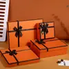 Nueva Bufanda Creativa de Tinta Caja de Regalo Bufanda Ropa Bronceado Caja Portátil Exquisita Cubierta Cielo y Tierra Traje Caja de Regalo