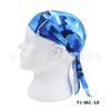 Equipo deportivo suave Ciclismo Deportes al aire libre Sombrero Turbante Transpirable Secado rápido Protección solar Sombrero pirata Sombrero pequeño estampado Sombrero