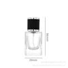 Frascos de Vidro para Perfume em Estoque 50ml Frascos de Vidro Transparente para Perfume Frascos com Spray Frascos Dosadores Cosméticos Frascos Vazios Atacado