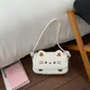 Bolso de Hombro de Gato de Dibujos Animados Lindo Versátil Estilo Coreano para Mujer 2026 Nuevo Modelo Bolso de Mano Bolso Cruzado de Moda de Gama Alta