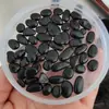 Guijarros negros pulidos y abrillantados para paisajismo de patios, pavimentación, piedras de drenaje de aguas pluviales, guijarros para pavimentación de acuarios y estanques