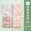 Cuaderno de Espiral Personalizado Creativo de Dibujos Animados A7 Bloc de Notas Diario Planificador Mini Portátil