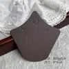 Grano de Madera Retro Tarjeta de Joyería Papel Pendientes Pendientes Gomas para el Cabello Pasadores Cuerda para el Cabello Pulseras Tarjeta Tarjetas de Exhibición