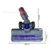 Compatible con aspiradora Dyson V7-V15 Detección de polvo Anti-enredo Luz verde Cepillo para suelos Rodillo Cabezal de succión Accesorios