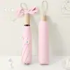 Sombrilla Tianai Qingyu - Sombrilla de Protección Solar y Sombra 70% de descuento - Personalizable con Logo - Regalo Empresarial con Mango de Madera Maciza