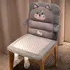 Cojín de Silla de Invierno para Oficina, para Estar Sentado Mucho Tiempo, Cojín de Asiento con Soporte Lumbar y Respaldo Integrado, Incluye Calefacción, para Mujeres, Previene el Dolor de Glúteos
