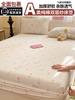 Sábanas Ajustables de Algodón Puro Hilo Doble Pieza Única 2025 Nuevo Colcha de Algodón Puro Protector de Colchón Cama para Niños Juego de Sábanas para Cama Juego de Tres Piezas