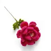 Producto Terminado Individual Simula Flor de Peonía Grande Decoración del Hogar Día del Maestro Accesorios Antiguos Riqueza Floreciente y Alegría de Inauguración