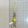 Nuevo colgante transparente con forma de corazón y cuentas para teléfono móvil, colgante CCD, estrella, lindo regalo para tu mejor amiga