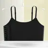 Corsé con Pechos Grandes, Ropa Interior Moldeadora para Pechos Pequeños, Faja para Pechos Sin Costuras, Chaleco Deportivo Ajustable Super Plano a Prueba de Impactos para Estudiantes de Secundaria