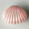Caja de Dulces Creativa para Boda con Carcasa de Plástico Caja Pequeña de Dulces con Forma de Concha Perlada Caja de Almacenamiento Caja de Decoración para Pasteles Concha de Perla