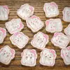 Lindos Botones Decorativos de Gato Rosa para Ropa Infantil, Cárdigans, Suéteres de Punto, Bufandas, Zuecos y Calcetines