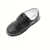 Hermano estudiante zapatos de cuero negro cuero de rendimiento zapatos de rendimiento infantiles campus zapatos formales niños fábrica 062 no usar pies