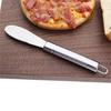 Cuchillo de mantequilla de acero inoxidable, espátula para mantequilla, espátula para mermelada de pastel, raspador pequeño, cuchillo de sierra, cuchillo para salsa, utensilios para hornear