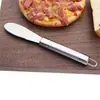 Cuchillo para Mermelada y Crema Rascador Pequeño Mantequilla Cuchillo para Mantequilla Utensilio para Hornear Cuchillo Espátula Acero Inoxidable Dentado Cuchillo para Mermelada Pastel