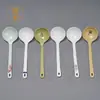 10 Colheres de Melamina Estilo Japonês Casco de Tartaruga para Uso Comercial, Colheres Longas para Hot Pot Picante e Sopas de Macarrão, Colheres de Sopa Grandes de Plástico com Cabo Longo