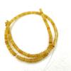 Nova pedra natural 2 * 4mm ábaco contas frisado contas soltas feitas à mão diy pulseira colar brincos joias acessórios atacado