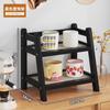 Suporte de mesa pequeno para armazenamento de copos de água Suporte de armazenamento multicamadas Suporte de copos comercial Suporte de copos de café bonito