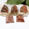 Pirámide de cristal natural transfronteriza 2 cm adornos decoración del hogar cada salón oficina manualidades para dormir al por mayor