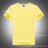 Uniforme de classe feito sob encomenda camisa cultural uniforme da equipe em branco cor sólida manga curta camiseta masculina gola redonda penteado Lycra algodão atacado