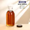 Botella de Vidrio Transparente de Celebridad de Internet Botella Pequeña Botella Sellada Botella Vacía Vidrio Engrosado Botella de Espino Cerval Botella para Bebidas de Té con Leche y Jugo