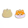 Accesorios para Joyería DIY Transfronterizos al por Mayor Colgante de Cabeza de Gato Perro de Dibujos Animados Gota de Aceite Collar Pulsera Hechos a Mano Colgante de Aleación