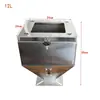 Máquina de Moldeo por Inyección Personalizada Tolva de Acero Inoxidable Alimentador de Vacío Tolva Receptora Tolva Extrusora con Tapa Tolva de Almacenamiento 2L12L25