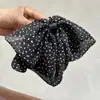 Presilha de Metal Vintage com Laço de Cetim Pérola para Cabelo Feminino Parte de Trás da Cabeça Rabo de Cavalo Baixo Prendedor de Cabelo Meio Presilha Elegante Acessórios de Cabelo