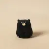 Figuritas Creativas de Oso de Madera Hechas a Mano, Lindos Animales Pequeños Tallados en Madera Maciza, Artesanías Decorativas de Escritorio, Venta al por Mayor de Regalos